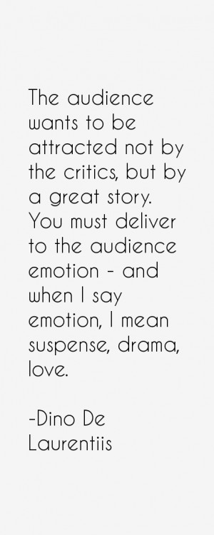Dino De Laurentiis Quotes & Sayings