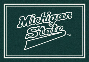 Logo Rugs Michigan State University Basketball