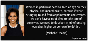 michelle obama quotes on women