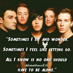 Sleeping With Sirens-Alone lyrics: Sirens Alone Lyrics, Sleep With ...