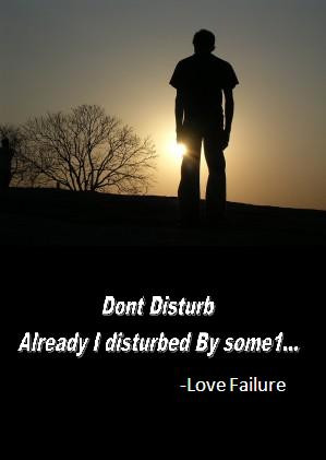 Love Failure Wallpapers with Quotes for boys