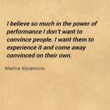 View bigger - Quotes of Marina Abramovic for Android screenshot