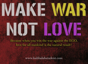 Then you will come to know the power of Kabbalah and you will know ...