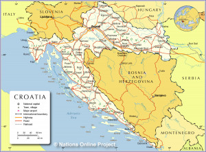 Croatia Map