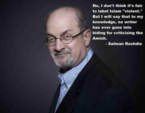Salman Rushdie, whose fourth novel, 'The Satanic Verses' (1988 ...