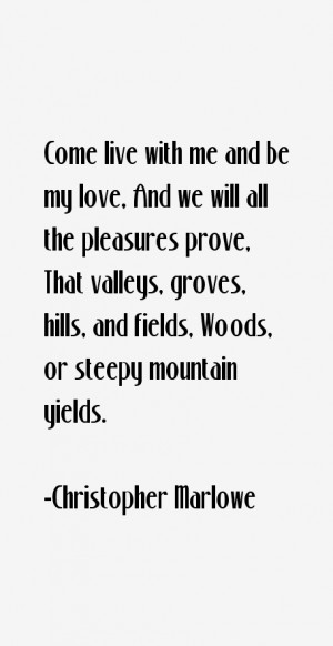 Christopher Marlowe Quotes & Sayings