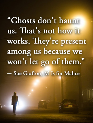 sue grafton ghosts from the past often haunt us past