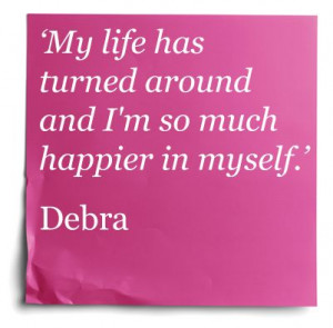 Find out how Debra turned her life around. #InspirationalQuote # ...