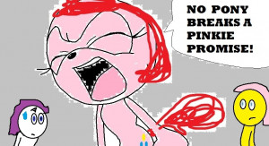 Pinkie Pie quote from MLP by Ghostbustersmaniac