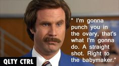 Anchorman gets you places…