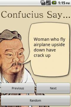 Confucius Say... Jokes Application