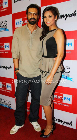 Arjun Rampal, Esha Gupta at the music launch of Chakravyuh