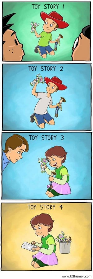 Funny evolution of Toy Story US Humor - Funny pictures, Quotes, Pics ...