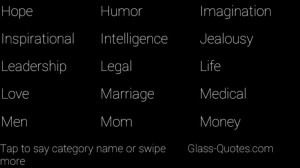 Quotes for Google Glasses