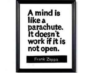 KEEP AN OPEN MIND!