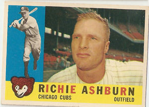 Richie Ashburn 1960 Topps Card 305