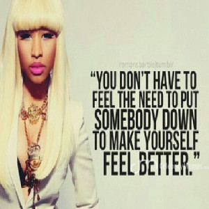 Nicki Minaj Quotes About Haters