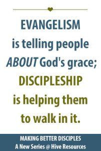 The difference between evangelism and discipleship (how to make better ...