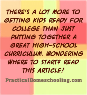 , high school students had to research and plan for college via snail ...