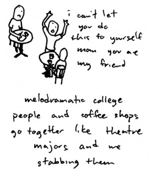 Toothpaste For Dinner comic: melodrama * Text: i can't let you do this ...