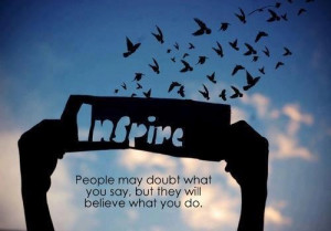 Love to inspire and be inspired