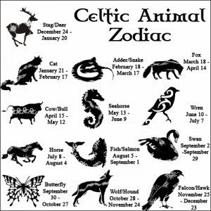 The Celtic Animal Zodiac. The Celts honored the rhythms of Nature, and ...