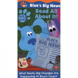 Blues Clues Blue Big News Read