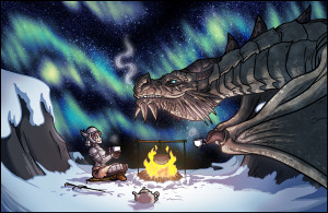 Skyrim - Dragon Tea by TomPreston