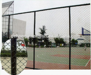 Tennis Court Chain Link Fence/Sport Field Fence(ISO9001)