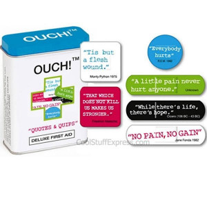 OUCH! Quotes and Quips Bandages