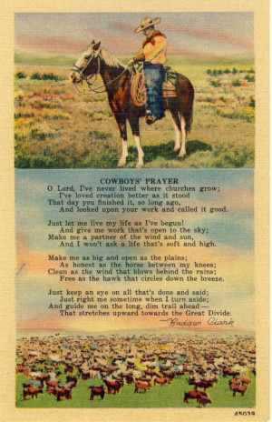 cowboy prayer