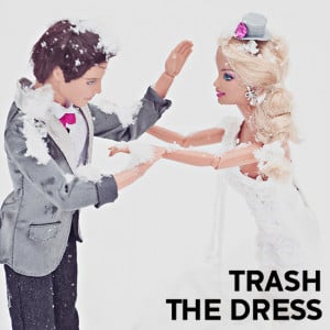 Barbie and Ken Trash the Dress
