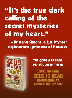 Zeus Is Dead: Character Quotes for the New Release