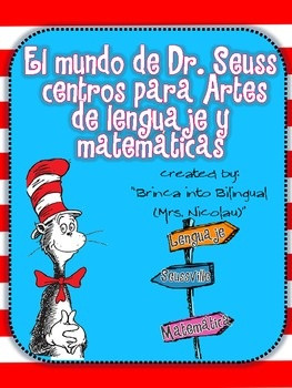 Dr. Seuss Unt in Spanish!!! 6 games!!!Recipe sequence, singular/plural ...