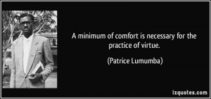 Patrice Lumumba Quote