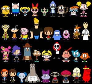 Cartoon network characters