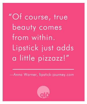 Anna Warner's Lipstick Journey