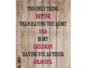 Fathers Day Quotes For Grandpa Father's day grandpa print-
