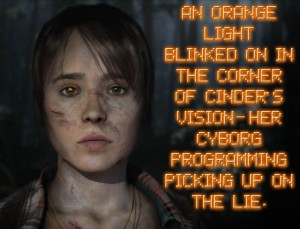 Marissa Meyer, A Quotes, Cinder Quotes