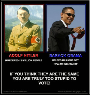 Adolf Hitler vs Barack Obama