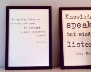 Quote Frames home-decor