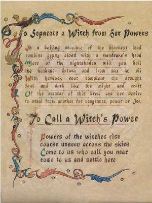 Charmed Book of Shadows Spells