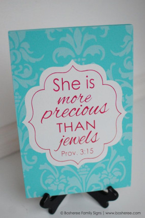 Bible Verses Quotes For Girls, Plaque Custom, Quotes For Baby Girl ...