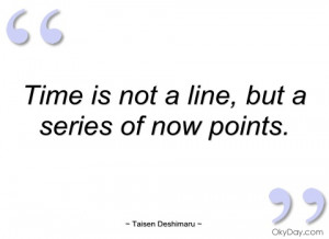 time is not a line