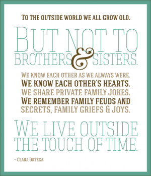 blessed with my beautiful sister and my always the little brother what ...