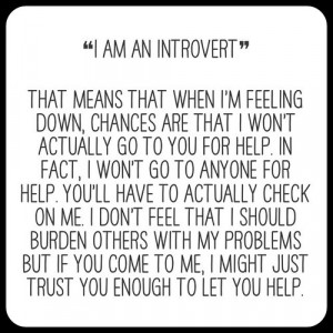Introvert Quotes White, introvert, quote,