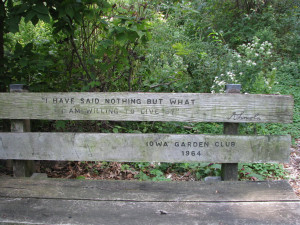 Quotes on benches 3 by charmed2482