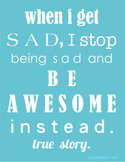 BE AWESOME {printable} | Monday