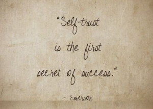 Self-trust