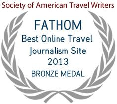 ... Travel Journalism Site 2013 Bronze Medal - Society of American Travel